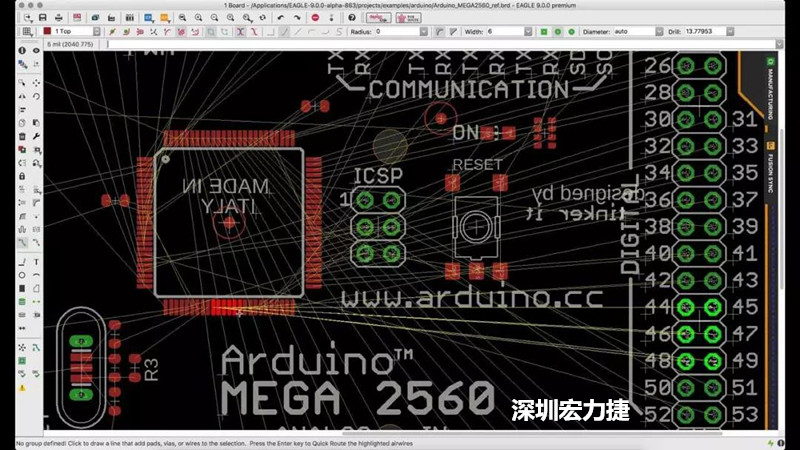 CadSoft EAGLE是一款專業(yè)的印刷電路板(PCB)設(shè)計軟件，低成本、便于使用、功能強大。